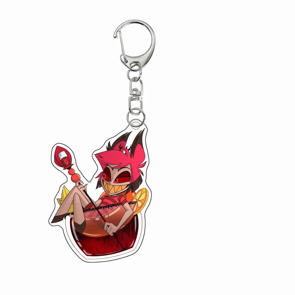 Anime Mica Keychain For Hazbin Hotel Lucifer Vaggie Charlie Diy Mica Key Buckle Keychain Móc Khóa In Theo Yêu Cầu, Chất Liệu Mica Trong Suốt In 2 Mặt , Dày 4mm 9 Anime Mica Keychain For Hazbin Hotel Lucifer Vaggie Charlie Diy Mica Key Buckle Keychain Móc Khóa In Theo Yêu Cầu, Chất Liệu Mica Trong Suốt In 2 Mặt , Dày 4mm - Ảnh 9