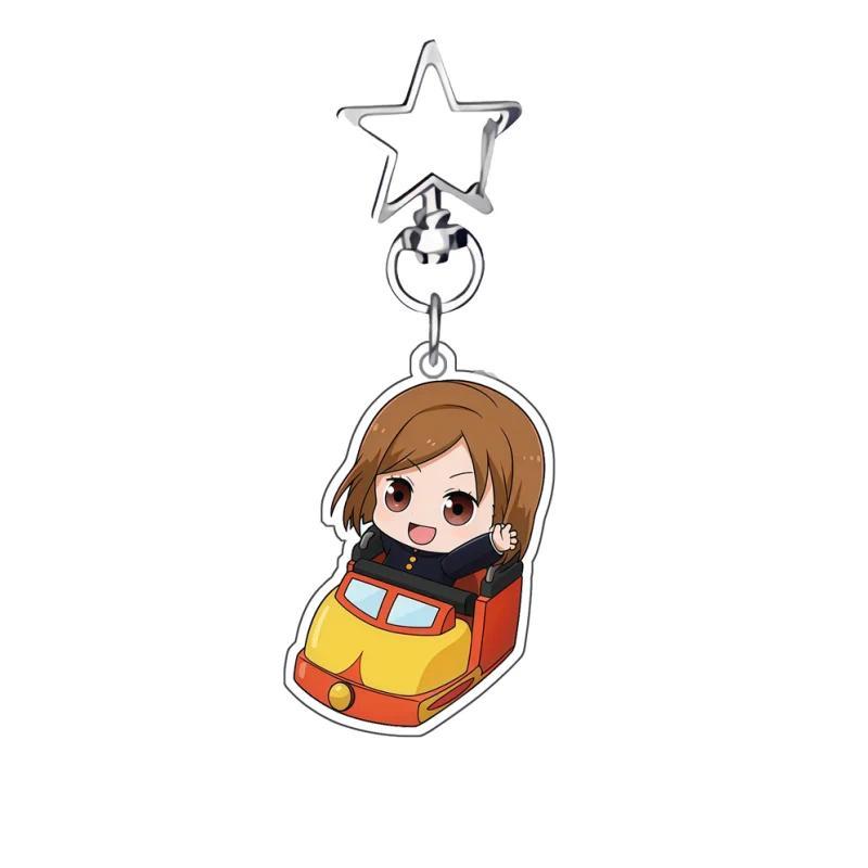 Anime Mica Keychain For Jjk Nobara Kugisaki Maki Zenin Panda Kento Nanami Q Version Mica Key Móc Khóa In Theo Yêu Cầu, Chất Liệu Mica Trong Suốt In 2 Mặt , Dày 4mm 1 Anime Mica Keychain For Jjk Nobara Kugisaki Maki Zenin Panda Kento Nanami Q Version Mica Key Móc Khóa In Theo Yêu Cầu, Chất Liệu Mica Trong Suốt In 2 Mặt , Dày 4mm