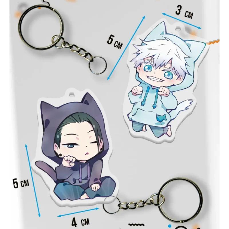 Anime Mica Keychain For Jjk Yuki Tsukumo Yuji Itadori Hana Kurusu Choso Satoru Gojo Mica Key Móc Khóa In Theo Yêu Cầu, Chất Liệu Mica Trong Suốt In 2 Mặt , Dày 4mm 5 Anime Mica Keychain For Jjk Yuki Tsukumo Yuji Itadori Hana Kurusu Choso Satoru Gojo Mica Key Móc Khóa In Theo Yêu Cầu, Chất Liệu Mica Trong Suốt In 2 Mặt , Dày 4mm - Ảnh 5