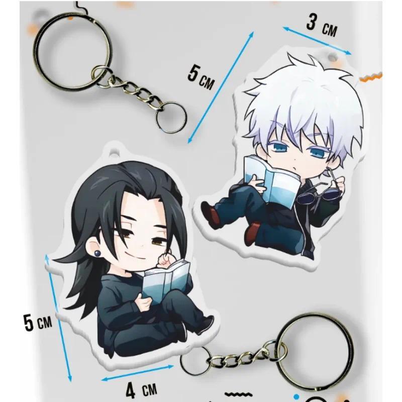Anime Mica Keychain For Jjk Yuki Tsukumo Yuji Itadori Hana Kurusu Choso Satoru Gojo Mica Key Móc Khóa In Theo Yêu Cầu, Chất Liệu Mica Trong Suốt In 2 Mặt , Dày 4mm 6 Anime Mica Keychain For Jjk Yuki Tsukumo Yuji Itadori Hana Kurusu Choso Satoru Gojo Mica Key Móc Khóa In Theo Yêu Cầu, Chất Liệu Mica Trong Suốt In 2 Mặt , Dày 4mm - Ảnh 6