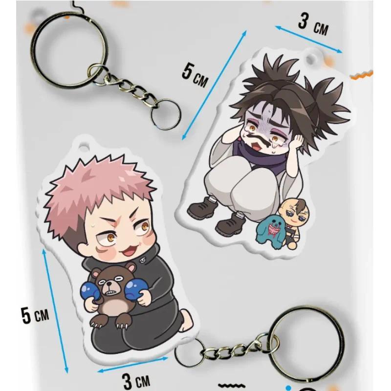Anime Mica Keychain For Jjk Yuki Tsukumo Yuji Itadori Hana Kurusu Choso Satoru Gojo Mica Key Móc Khóa In Theo Yêu Cầu, Chất Liệu Mica Trong Suốt In 2 Mặt , Dày 4mm 9 Anime Mica Keychain For Jjk Yuki Tsukumo Yuji Itadori Hana Kurusu Choso Satoru Gojo Mica Key Móc Khóa In Theo Yêu Cầu, Chất Liệu Mica Trong Suốt In 2 Mặt , Dày 4mm - Ảnh 9