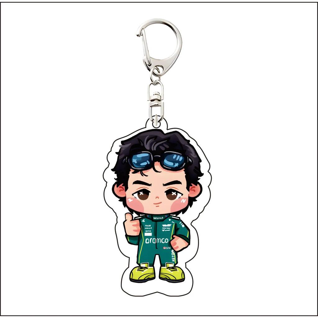 Anime Mula One Racing Driver 6cm Cute Acrylic Keychain Lh/ll/mv/aka/cl/ln/op/aa/cs/ls/fa Bag Móc Khóa In Theo Yêu Cầu, Chất Liệu Mica Trong Suốt In 2 Mặt , Dày 4mm 12 Anime Mula One Racing Driver 6cm Cute Acrylic Keychain Lh/ll/mv/aka/cl/ln/op/aa/cs/ls/fa Bag Móc Khóa In Theo Yêu Cầu, Chất Liệu Mica Trong Suốt In 2 Mặt , Dày 4mm - Ảnh 12