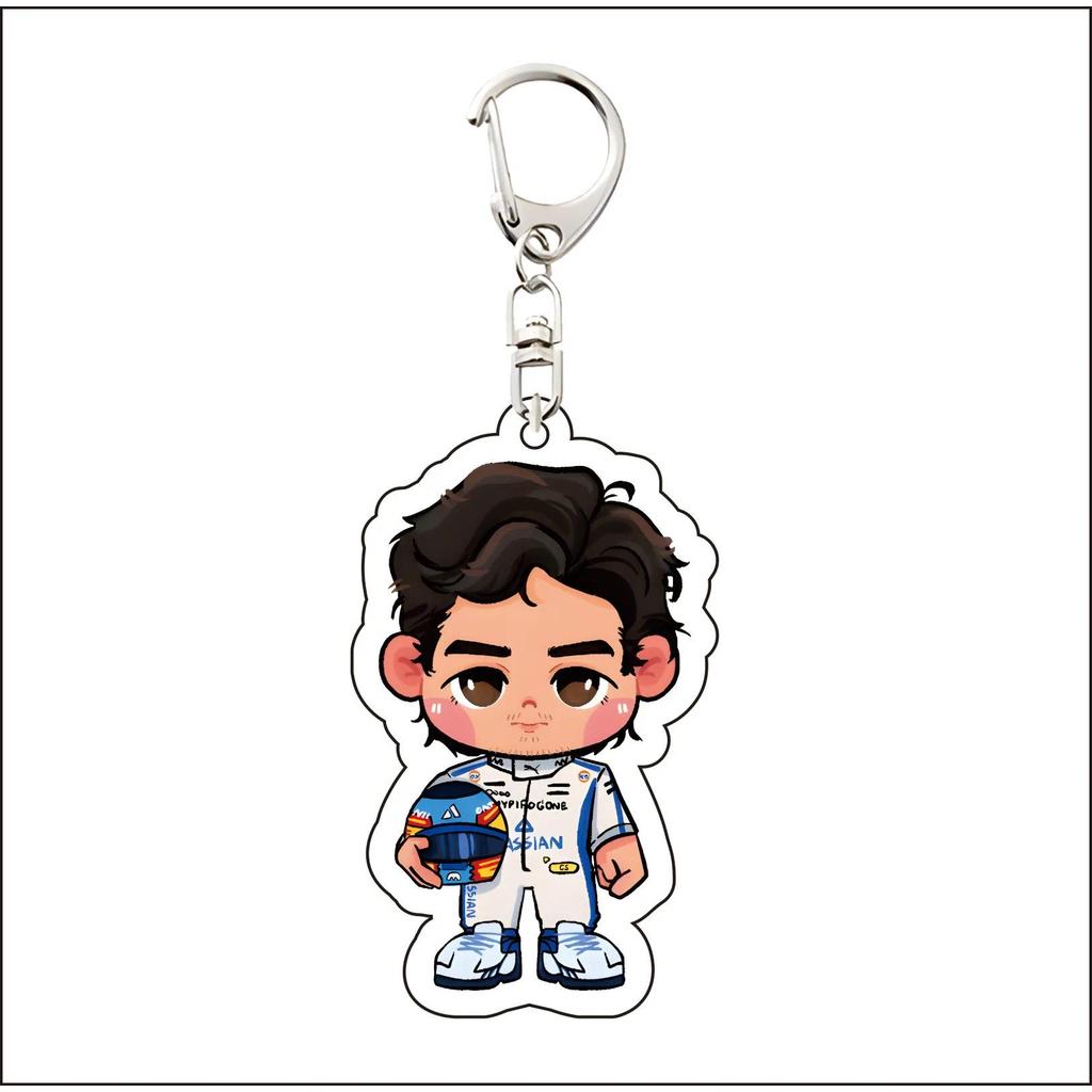 Anime Mula One Racing Driver 6cm Cute Acrylic Keychain Lh/ll/mv/aka/cl/ln/op/aa/cs/ls/fa Bag Móc Khóa In Theo Yêu Cầu, Chất Liệu Mica Trong Suốt In 2 Mặt , Dày 4mm 5 Anime Mula One Racing Driver 6cm Cute Acrylic Keychain Lh/ll/mv/aka/cl/ln/op/aa/cs/ls/fa Bag Móc Khóa In Theo Yêu Cầu, Chất Liệu Mica Trong Suốt In 2 Mặt , Dày 4mm - Ảnh 5