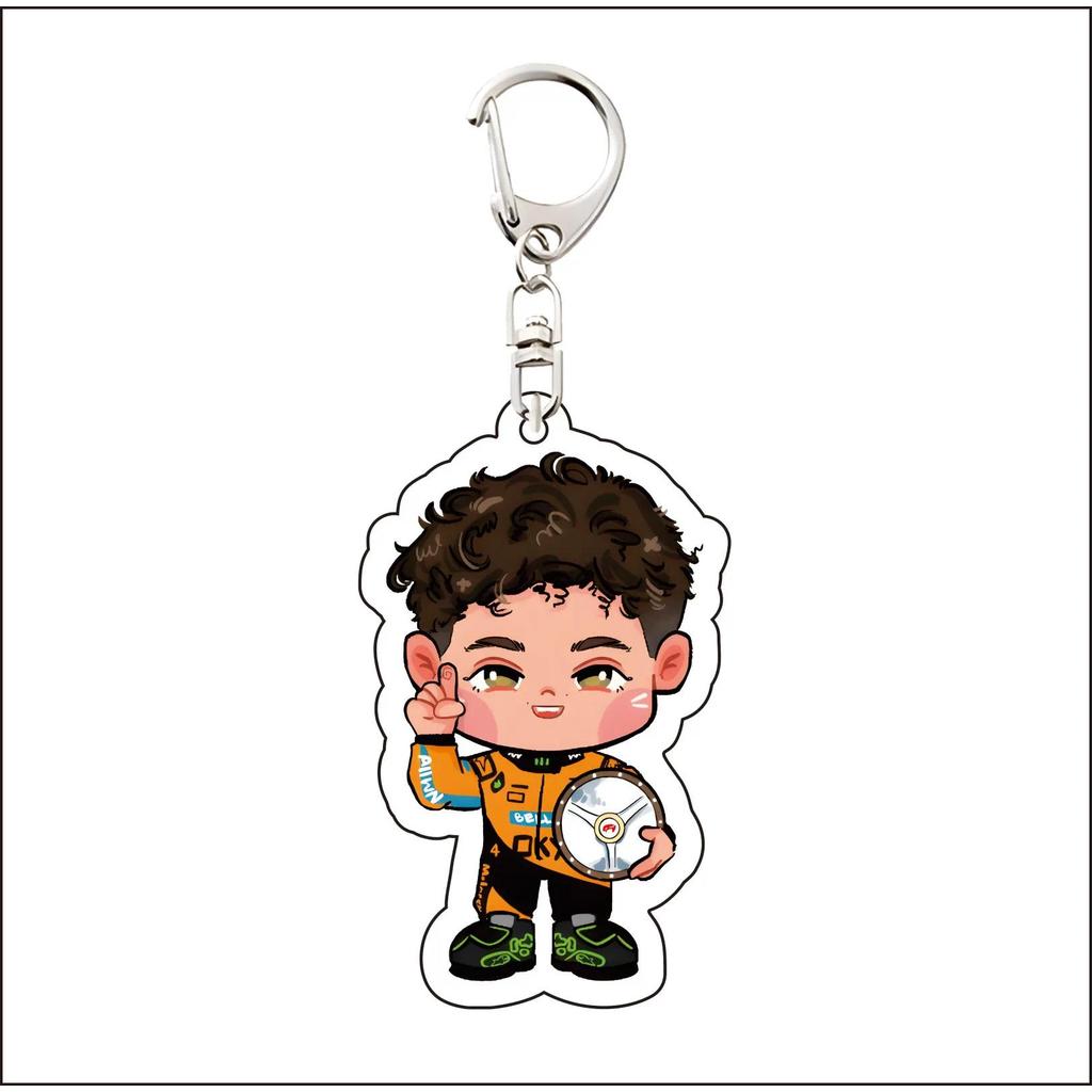 Anime Mula One Racing Driver 6cm Cute Acrylic Keychain Lh/ll/mv/aka/cl/ln/op/aa/cs/ls/fa Bag Móc Khóa In Theo Yêu Cầu, Chất Liệu Mica Trong Suốt In 2 Mặt , Dày 4mm 6 Anime Mula One Racing Driver 6cm Cute Acrylic Keychain Lh/ll/mv/aka/cl/ln/op/aa/cs/ls/fa Bag Móc Khóa In Theo Yêu Cầu, Chất Liệu Mica Trong Suốt In 2 Mặt , Dày 4mm - Ảnh 6