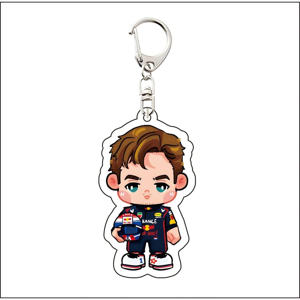 Anime Mula One Racing Driver 6cm Cute Acrylic Keychain Lh/ll/mv/aka/cl/ln/op/aa/cs/ls/fa Bag Móc Khóa In Theo Yêu Cầu, Chất Liệu Mica Trong Suốt In 2 Mặt , Dày 4mm 10 Anime Mula One Racing Driver 6cm Cute Acrylic Keychain Lh/ll/mv/aka/cl/ln/op/aa/cs/ls/fa Bag Móc Khóa In Theo Yêu Cầu, Chất Liệu Mica Trong Suốt In 2 Mặt , Dày 4mm - Ảnh 10