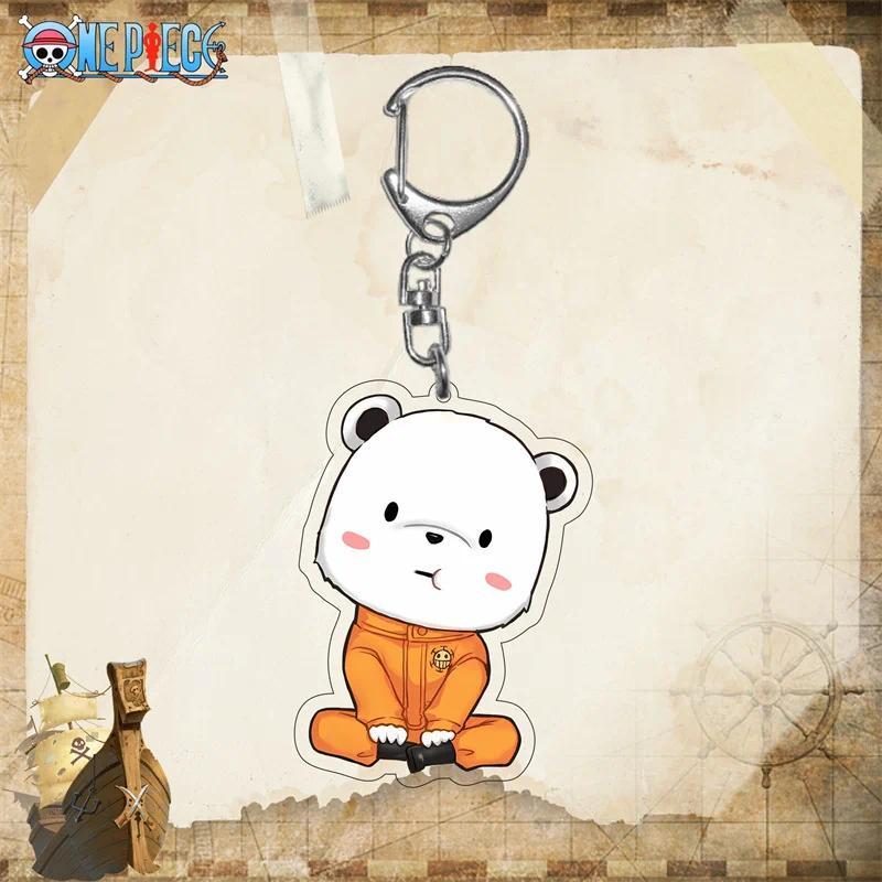 Anime One Piece Karoo Bartholomew Kuma Monkey D Acrylic Keychain. Luffy Brook Q Version Móc Khóa In Theo Yêu Cầu, Chất Liệu Mica Trong Suốt In 2 Mặt , Dày 4mm 2 Anime One Piece Karoo Bartholomew Kuma Monkey D Acrylic Keychain. Luffy Brook Q Version Móc Khóa In Theo Yêu Cầu, Chất Liệu Mica Trong Suốt In 2 Mặt , Dày 4mm - Ảnh 2