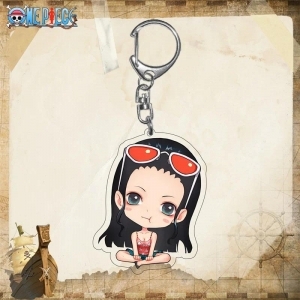 Anime One Piece Karoo Bartholomew Kuma Monkey D Acrylic Keychain. Luffy Brook Q Version Móc Khóa In Theo Yêu Cầu, Chất Liệu Mica Trong Suốt In 2 Mặt , Dày 4mm
