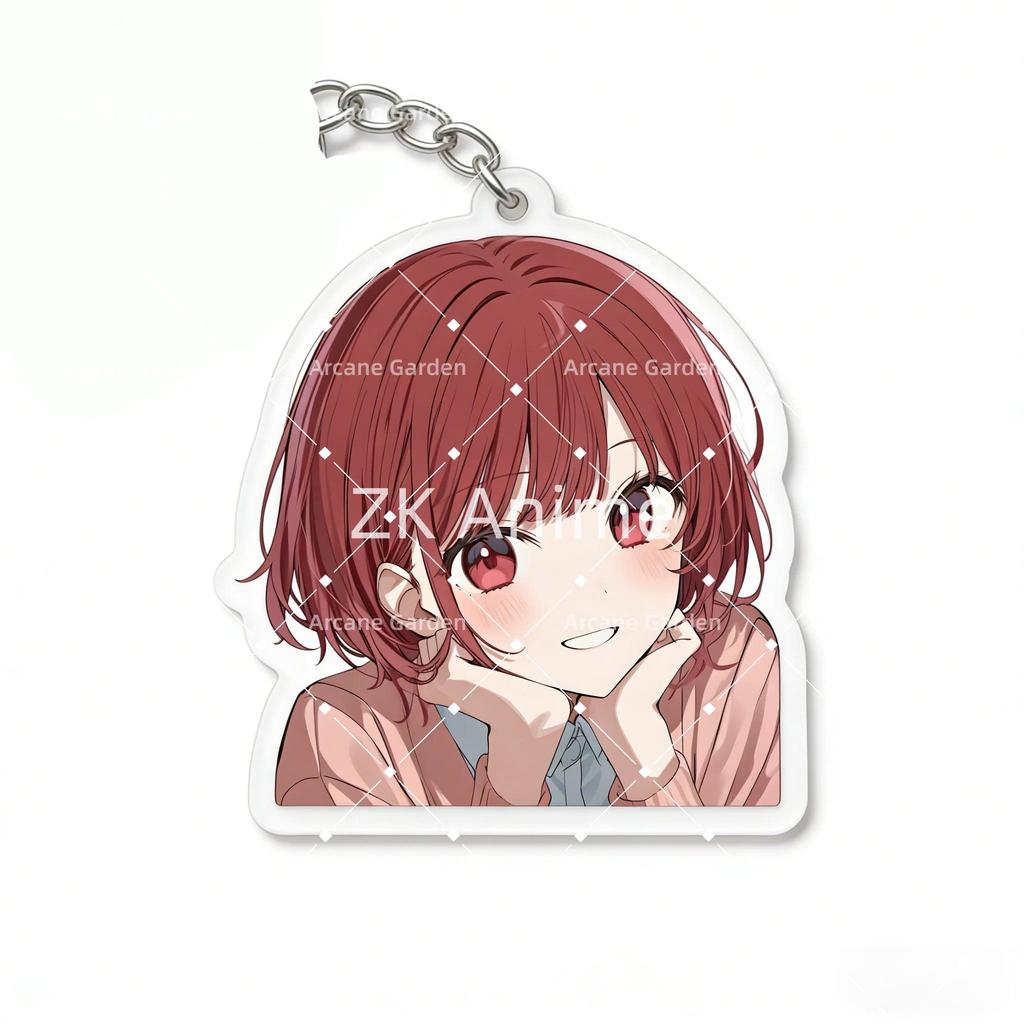 Anime Oshi No Ko Refined Products Girls Gift Key Chain Bag Charms Creative Hanging Jewelry Móc Khóa In Theo Yêu Cầu, Chất Liệu Mica Trong Suốt In 2 Mặt , Dày 4mm 11 Anime Oshi No Ko Refined Products Girls Gift Key Chain Bag Charms Creative Hanging Jewelry Móc Khóa In Theo Yêu Cầu, Chất Liệu Mica Trong Suốt In 2 Mặt , Dày 4mm - Ảnh 11