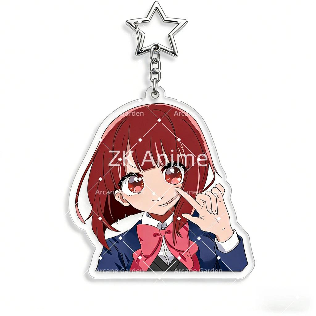 Anime Oshi No Ko Refined Products Girls Gift Key Chain Bag Charms Creative Hanging Jewelry Móc Khóa In Theo Yêu Cầu, Chất Liệu Mica Trong Suốt In 2 Mặt , Dày 4mm 13 Anime Oshi No Ko Refined Products Girls Gift Key Chain Bag Charms Creative Hanging Jewelry Móc Khóa In Theo Yêu Cầu, Chất Liệu Mica Trong Suốt In 2 Mặt , Dày 4mm - Ảnh 13