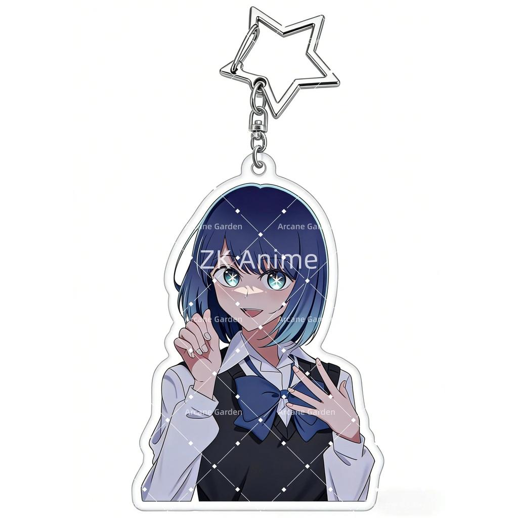 Anime Oshi No Ko Refined Products Girls Gift Key Chain Bag Charms Creative Hanging Jewelry Móc Khóa In Theo Yêu Cầu, Chất Liệu Mica Trong Suốt In 2 Mặt , Dày 4mm 14 Anime Oshi No Ko Refined Products Girls Gift Key Chain Bag Charms Creative Hanging Jewelry Móc Khóa In Theo Yêu Cầu, Chất Liệu Mica Trong Suốt In 2 Mặt , Dày 4mm - Ảnh 14