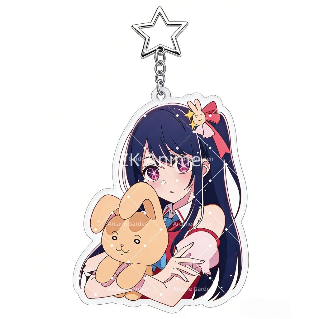 Anime Oshi No Ko Refined Products Girls Gift Key Chain Bag Charms Creative Hanging Jewelry Móc Khóa In Theo Yêu Cầu, Chất Liệu Mica Trong Suốt In 2 Mặt , Dày 4mm 15 Anime Oshi No Ko Refined Products Girls Gift Key Chain Bag Charms Creative Hanging Jewelry Móc Khóa In Theo Yêu Cầu, Chất Liệu Mica Trong Suốt In 2 Mặt , Dày 4mm - Ảnh 15