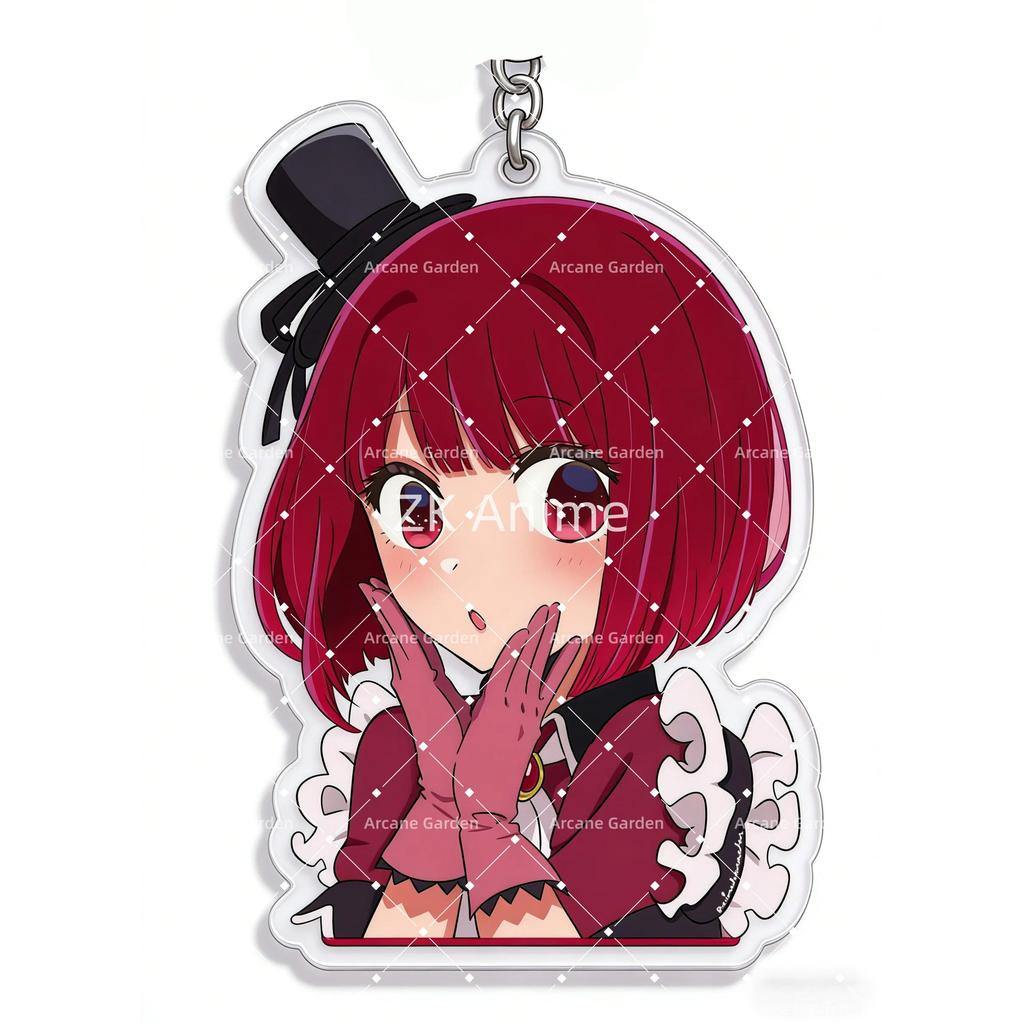 Anime Oshi No Ko Refined Products Girls Gift Key Chain Bag Charms Creative Hanging Jewelry Móc Khóa In Theo Yêu Cầu, Chất Liệu Mica Trong Suốt In 2 Mặt , Dày 4mm 16 Anime Oshi No Ko Refined Products Girls Gift Key Chain Bag Charms Creative Hanging Jewelry Móc Khóa In Theo Yêu Cầu, Chất Liệu Mica Trong Suốt In 2 Mặt , Dày 4mm - Ảnh 16