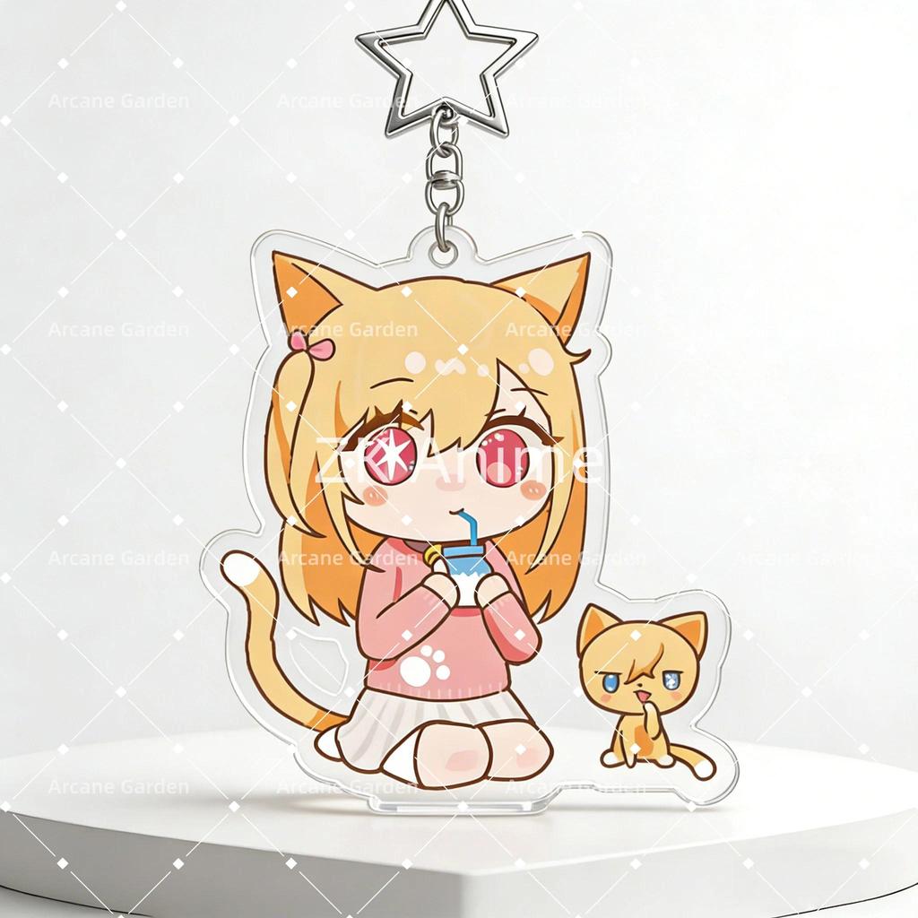 Anime Oshi No Ko Refined Products Girls Gift Key Chain Bag Charms Creative Hanging Jewelry Móc Khóa In Theo Yêu Cầu, Chất Liệu Mica Trong Suốt In 2 Mặt , Dày 4mm 17 Anime Oshi No Ko Refined Products Girls Gift Key Chain Bag Charms Creative Hanging Jewelry Móc Khóa In Theo Yêu Cầu, Chất Liệu Mica Trong Suốt In 2 Mặt , Dày 4mm - Ảnh 17