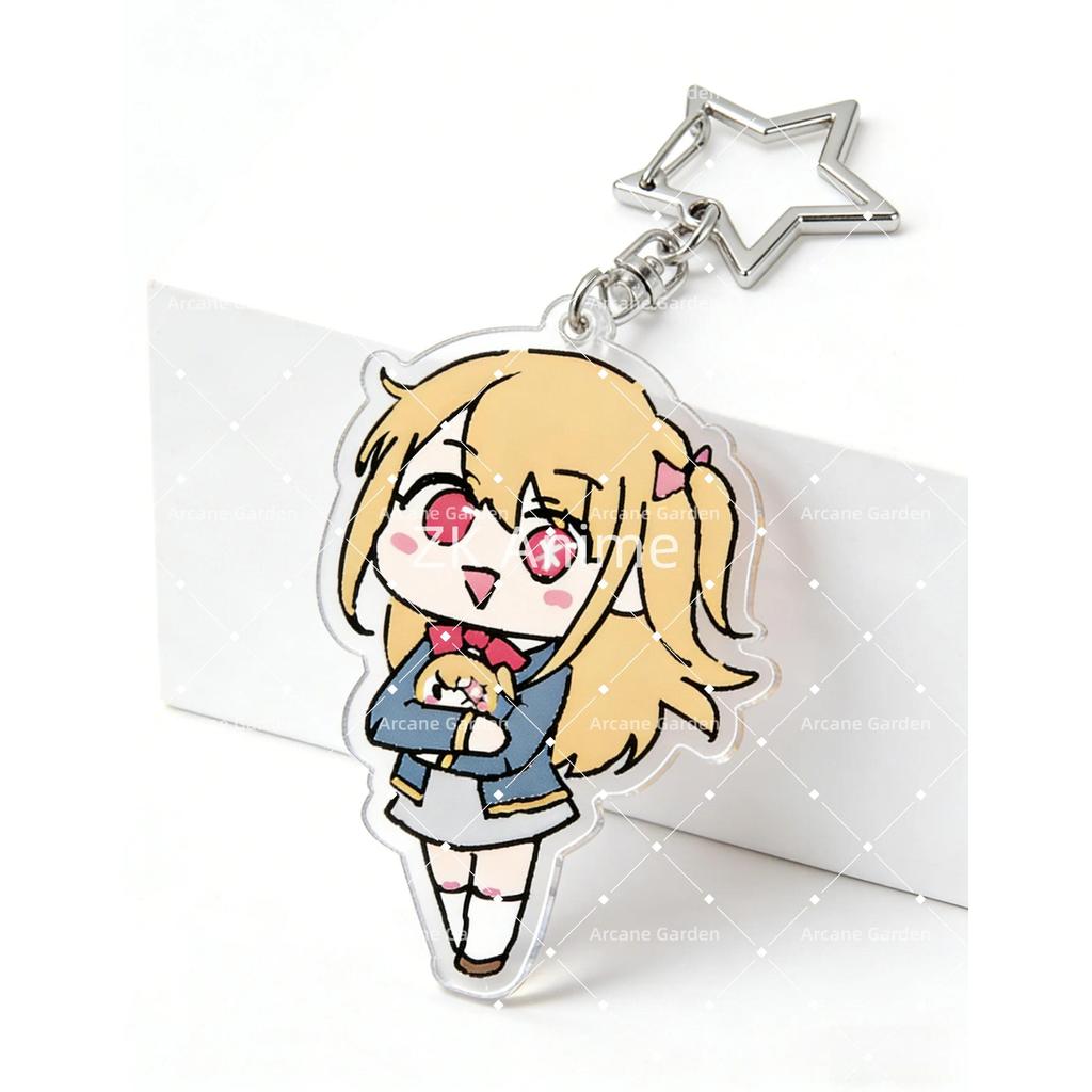 Anime Oshi No Ko Refined Products Girls Gift Key Chain Bag Charms Creative Hanging Jewelry Móc Khóa In Theo Yêu Cầu, Chất Liệu Mica Trong Suốt In 2 Mặt , Dày 4mm 19 Anime Oshi No Ko Refined Products Girls Gift Key Chain Bag Charms Creative Hanging Jewelry Móc Khóa In Theo Yêu Cầu, Chất Liệu Mica Trong Suốt In 2 Mặt , Dày 4mm - Ảnh 19