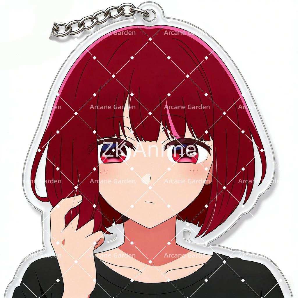 Anime Oshi No Ko Refined Products Girls Gift Key Chain Bag Charms Creative Hanging Jewelry Móc Khóa In Theo Yêu Cầu, Chất Liệu Mica Trong Suốt In 2 Mặt , Dày 4mm 5 Anime Oshi No Ko Refined Products Girls Gift Key Chain Bag Charms Creative Hanging Jewelry Móc Khóa In Theo Yêu Cầu, Chất Liệu Mica Trong Suốt In 2 Mặt , Dày 4mm - Ảnh 5