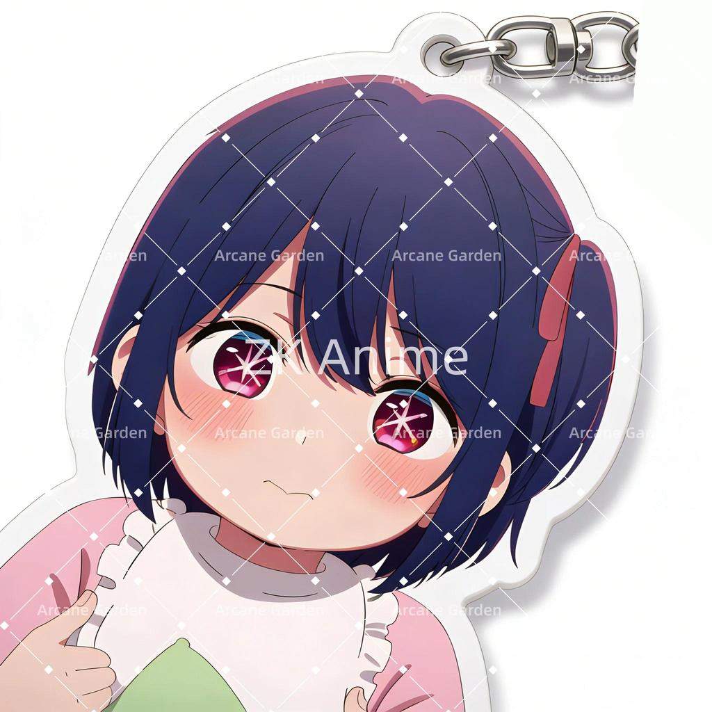 Anime Oshi No Ko Refined Products Girls Gift Key Chain Bag Charms Creative Hanging Jewelry Móc Khóa In Theo Yêu Cầu, Chất Liệu Mica Trong Suốt In 2 Mặt , Dày 4mm 6 Anime Oshi No Ko Refined Products Girls Gift Key Chain Bag Charms Creative Hanging Jewelry Móc Khóa In Theo Yêu Cầu, Chất Liệu Mica Trong Suốt In 2 Mặt , Dày 4mm - Ảnh 6