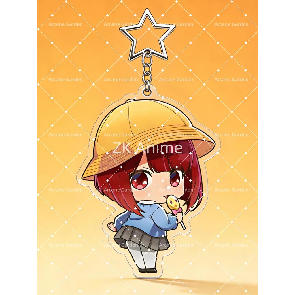 Anime Oshi No Ko Refined Products Girls Gift Key Chain Bag Charms Creative Hanging Jewelry Móc Khóa In Theo Yêu Cầu, Chất Liệu Mica Trong Suốt In 2 Mặt , Dày 4mm 7 Anime Oshi No Ko Refined Products Girls Gift Key Chain Bag Charms Creative Hanging Jewelry Móc Khóa In Theo Yêu Cầu, Chất Liệu Mica Trong Suốt In 2 Mặt , Dày 4mm - Ảnh 7
