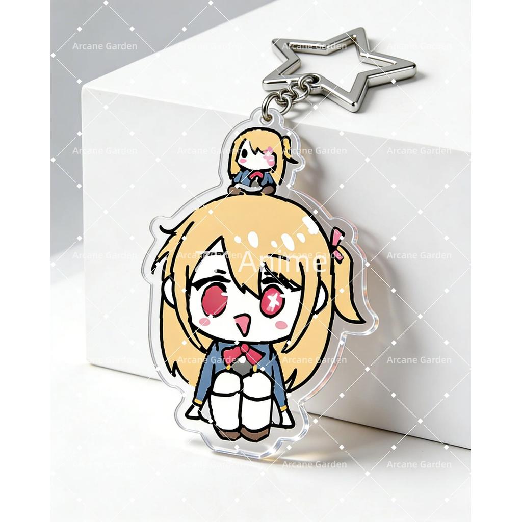Anime Oshi No Ko Refined Products Girls Gift Key Chain Bag Charms Creative Hanging Jewelry Móc Khóa In Theo Yêu Cầu, Chất Liệu Mica Trong Suốt In 2 Mặt , Dày 4mm 8 Anime Oshi No Ko Refined Products Girls Gift Key Chain Bag Charms Creative Hanging Jewelry Móc Khóa In Theo Yêu Cầu, Chất Liệu Mica Trong Suốt In 2 Mặt , Dày 4mm - Ảnh 8
