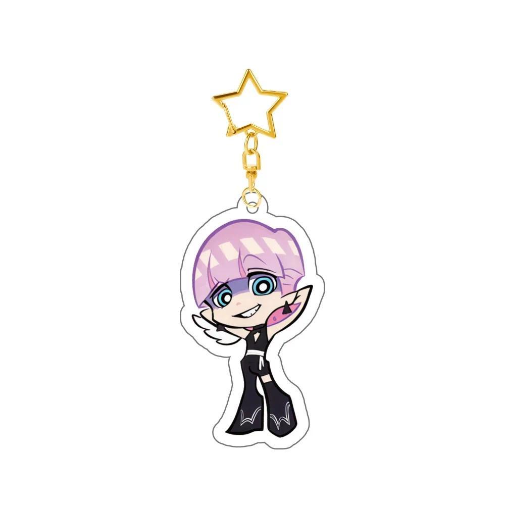 Anime Panty And Stocking Mica Keychain Cute Chibi Panty Stocking Scanty Knees Brief Star Hook Móc Khóa In Theo Yêu Cầu, Chất Liệu Mica Trong Suốt In 2 Mặt , Dày 4mm 6 Anime Panty And Stocking Mica Keychain Cute Chibi Panty Stocking Scanty Knees Brief Star Hook Móc Khóa In Theo Yêu Cầu, Chất Liệu Mica Trong Suốt In 2 Mặt , Dày 4mm - Ảnh 6