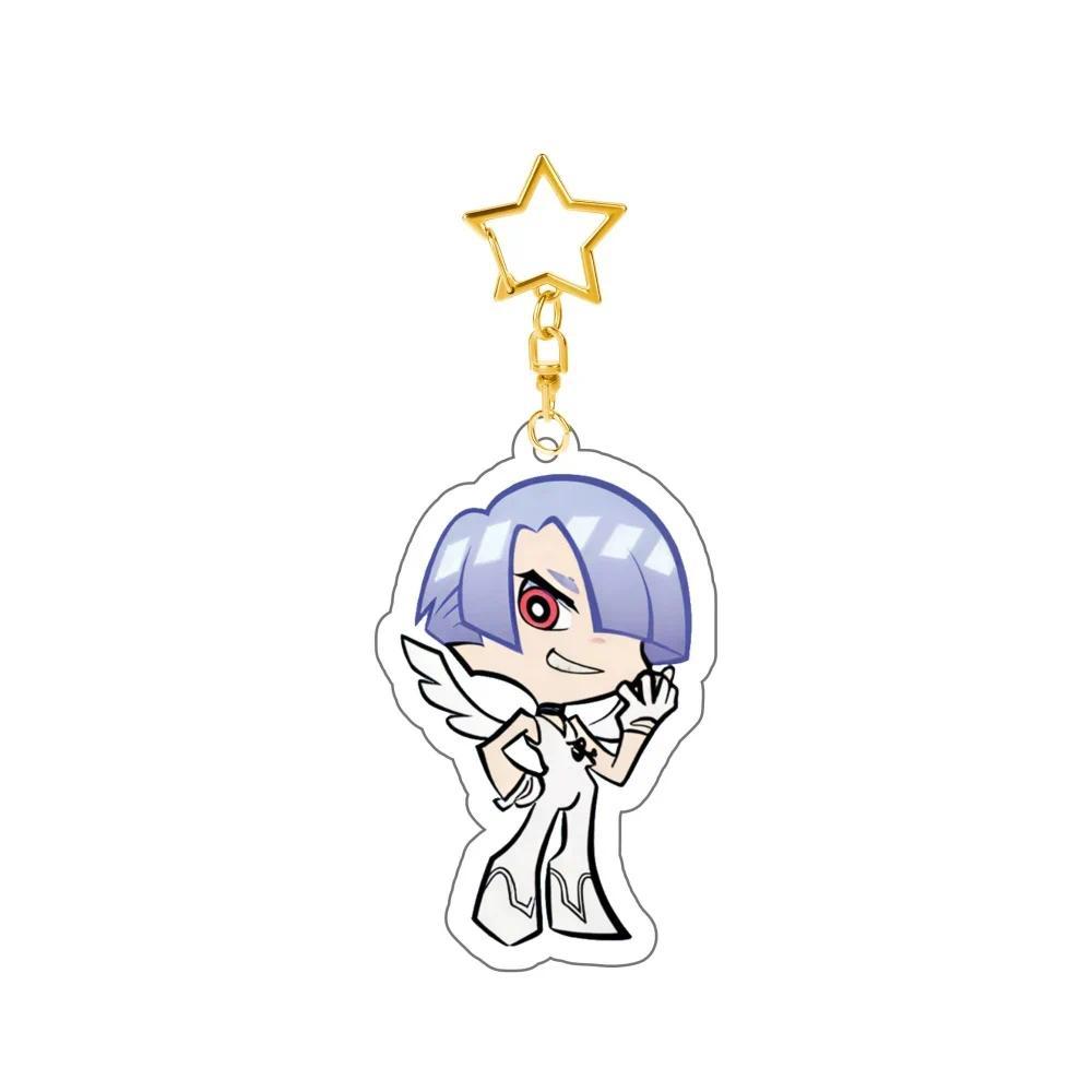 Anime Panty And Stocking Mica Keychain Cute Chibi Panty Stocking Scanty Knees Brief Star Hook Móc Khóa In Theo Yêu Cầu, Chất Liệu Mica Trong Suốt In 2 Mặt , Dày 4mm 7 Anime Panty And Stocking Mica Keychain Cute Chibi Panty Stocking Scanty Knees Brief Star Hook Móc Khóa In Theo Yêu Cầu, Chất Liệu Mica Trong Suốt In 2 Mặt , Dày 4mm - Ảnh 7