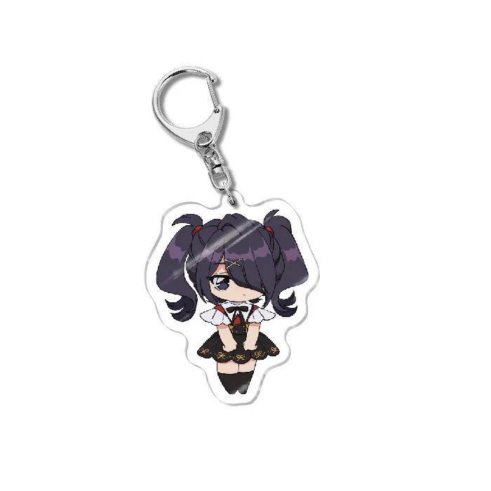 Anime Peripheral Music Girl Dependence Mica Keychain Hanging Face With Creative Accessories Móc Khóa In Theo Yêu Cầu, Chất Liệu Mica Trong Suốt In 2 Mặt , Dày 4mm 2 Anime Peripheral Music Girl Dependence Mica Keychain Hanging Face With Creative Accessories Móc Khóa In Theo Yêu Cầu, Chất Liệu Mica Trong Suốt In 2 Mặt , Dày 4mm - Ảnh 2