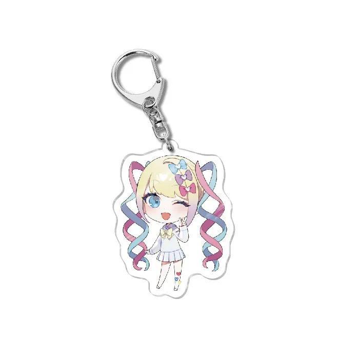 Anime Peripheral Music Girl Dependence Mica Keychain Hanging Face With Creative Accessories Móc Khóa In Theo Yêu Cầu, Chất Liệu Mica Trong Suốt In 2 Mặt , Dày 4mm 4 Anime Peripheral Music Girl Dependence Mica Keychain Hanging Face With Creative Accessories Móc Khóa In Theo Yêu Cầu, Chất Liệu Mica Trong Suốt In 2 Mặt , Dày 4mm - Ảnh 4
