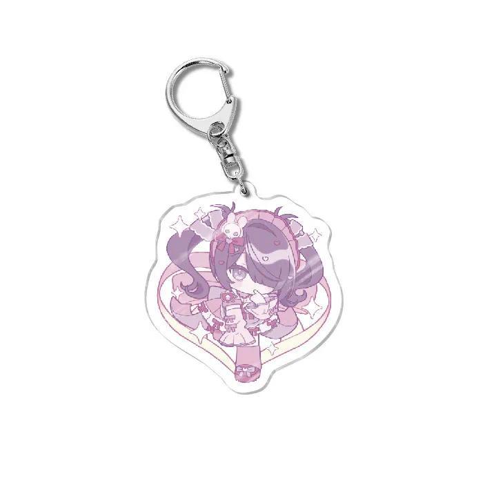 Anime Peripheral Music Girl Dependence Mica Keychain Hanging Face With Creative Accessories Móc Khóa In Theo Yêu Cầu, Chất Liệu Mica Trong Suốt In 2 Mặt , Dày 4mm 7 Anime Peripheral Music Girl Dependence Mica Keychain Hanging Face With Creative Accessories Móc Khóa In Theo Yêu Cầu, Chất Liệu Mica Trong Suốt In 2 Mặt , Dày 4mm - Ảnh 7