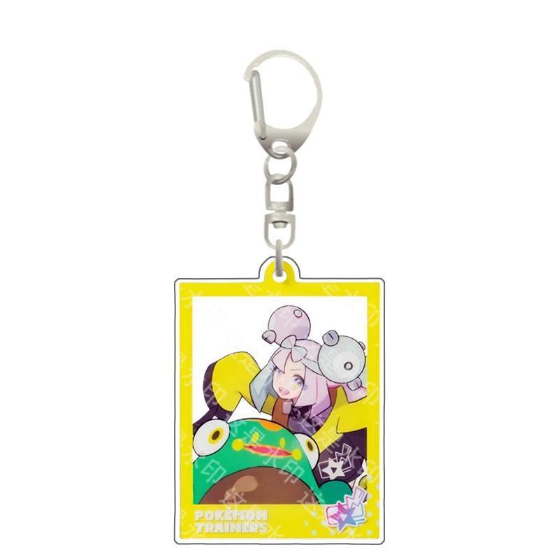 Anime Pokemon Transparent Acrylic Keychain Trainer Series Iono Grusha Rika Photo Frame Shaped Móc Khóa In Theo Yêu Cầu, Chất Liệu Mica Trong Suốt In 2 Mặt , Dày 4mm 2 Anime Pokemon Transparent Acrylic Keychain Trainer Series Iono Grusha Rika Photo Frame Shaped Móc Khóa In Theo Yêu Cầu, Chất Liệu Mica Trong Suốt In 2 Mặt , Dày 4mm - Ảnh 2
