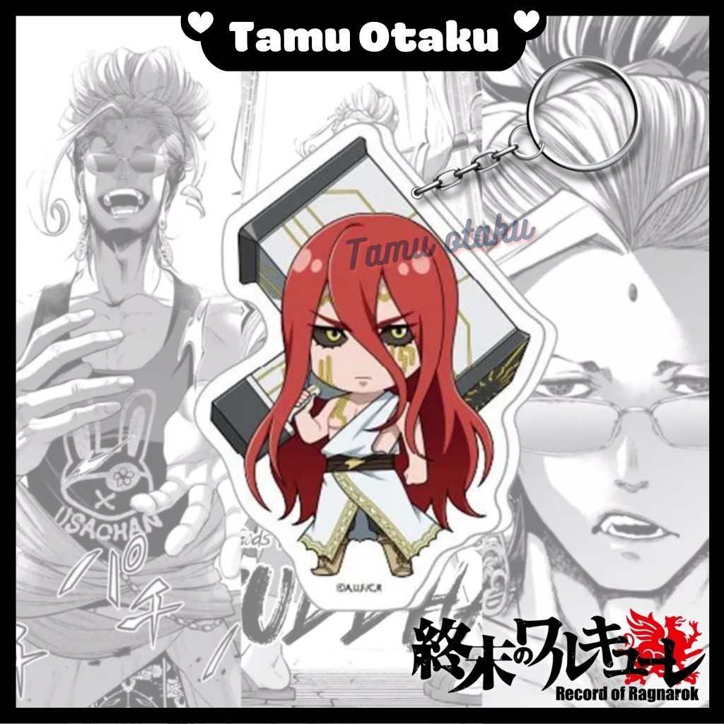Anime Record Of Ragnarok Keychain With Character From Shuumatsu No Valkyrie - Great War Of Móc Khóa In Theo Yêu Cầu, Chất Liệu Mica Trong Suốt In 2 Mặt , Dày 4mm 2 Anime Record Of Ragnarok Keychain With Character From Shuumatsu No Valkyrie - Great War Of Móc Khóa In Theo Yêu Cầu, Chất Liệu Mica Trong Suốt In 2 Mặt , Dày 4mm - Ảnh 2