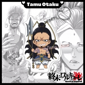 Anime Record Of Ragnarok Keychain With Character From Shuumatsu No Valkyrie - Great War Of Móc Khóa In Theo Yêu Cầu, Chất Liệu Mica Trong Suốt In 2 Mặt , Dày 4mm