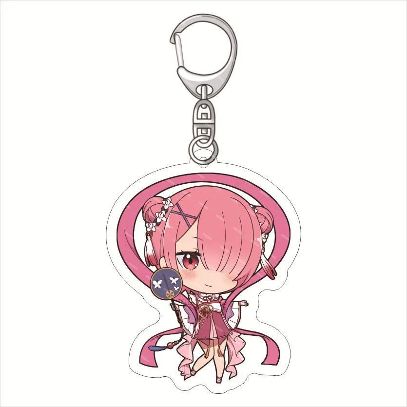Anime Re:zero - Starting Life In Another World Acrylic Cute Keychain Character Lightweight Móc Khóa In Theo Yêu Cầu, Chất Liệu Mica Trong Suốt In 2 Mặt , Dày 4mm 3 Anime Re:zero - Starting Life In Another World Acrylic Cute Keychain Character Lightweight Móc Khóa In Theo Yêu Cầu, Chất Liệu Mica Trong Suốt In 2 Mặt , Dày 4mm - Ảnh 3