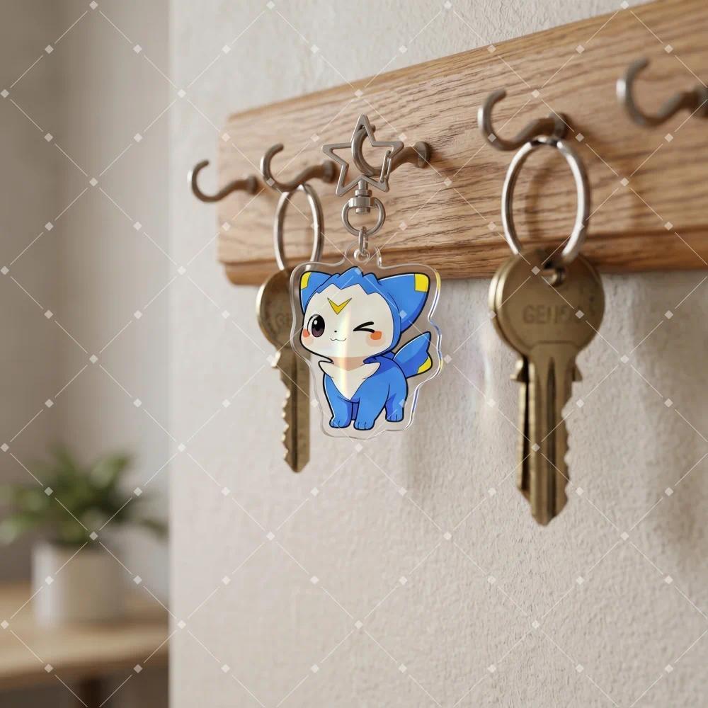 Anime Roco Kingdom: World 6cm Dimo Huo Hua Water Blue Mica Keychain Holder Cute Model Cartoon Móc Khóa In Theo Yêu Cầu, Chất Liệu Mica Trong Suốt In 2 Mặt , Dày 4mm 18 Anime Roco Kingdom: World 6cm Dimo Huo Hua Water Blue Mica Keychain Holder Cute Model Cartoon Móc Khóa In Theo Yêu Cầu, Chất Liệu Mica Trong Suốt In 2 Mặt , Dày 4mm - Ảnh 18