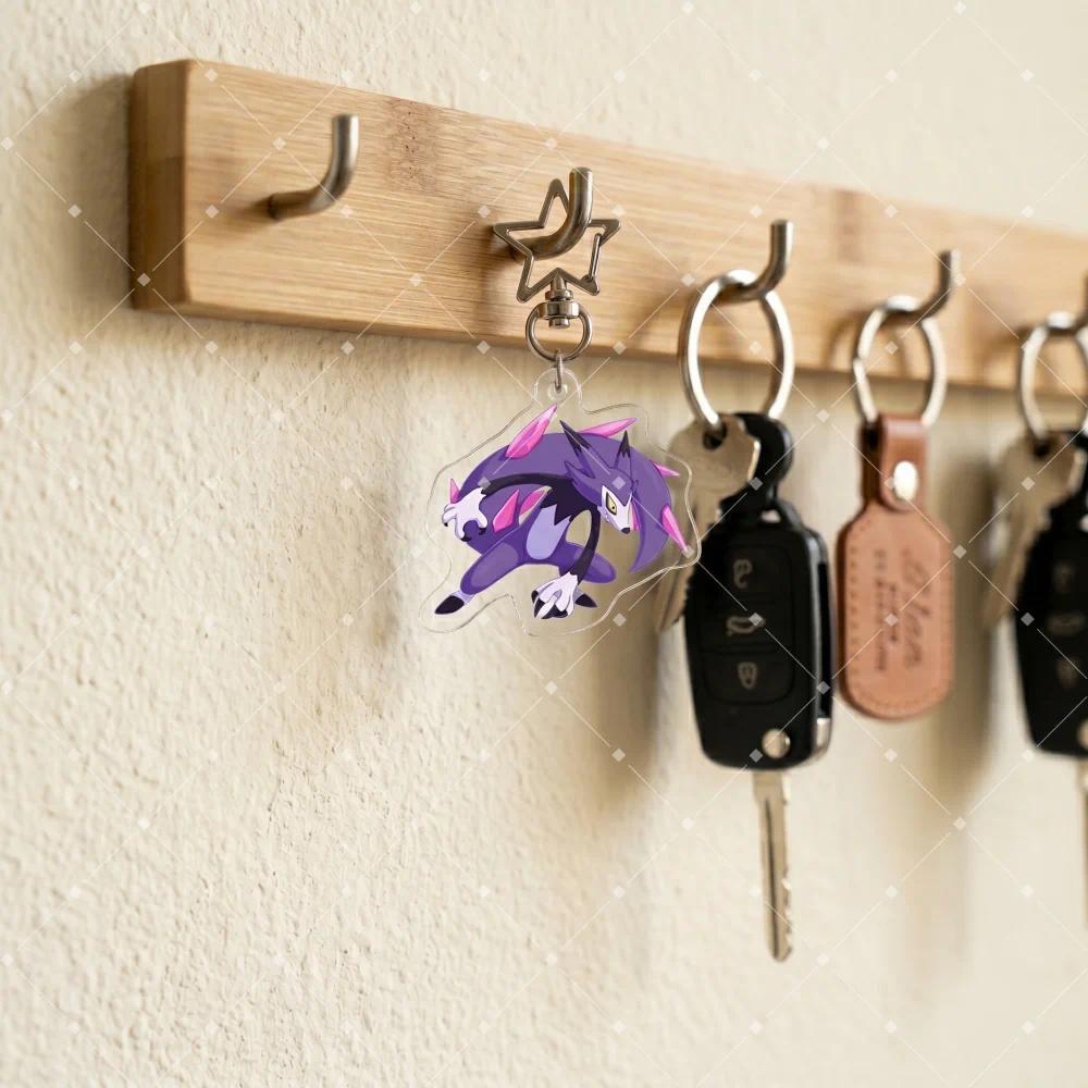 Anime Roco Kingdom: World 6cm Dimo Huo Hua Water Blue Mica Keychain Holder Cute Model Cartoon Móc Khóa In Theo Yêu Cầu, Chất Liệu Mica Trong Suốt In 2 Mặt , Dày 4mm 3 Anime Roco Kingdom: World 6cm Dimo Huo Hua Water Blue Mica Keychain Holder Cute Model Cartoon Móc Khóa In Theo Yêu Cầu, Chất Liệu Mica Trong Suốt In 2 Mặt , Dày 4mm - Ảnh 3