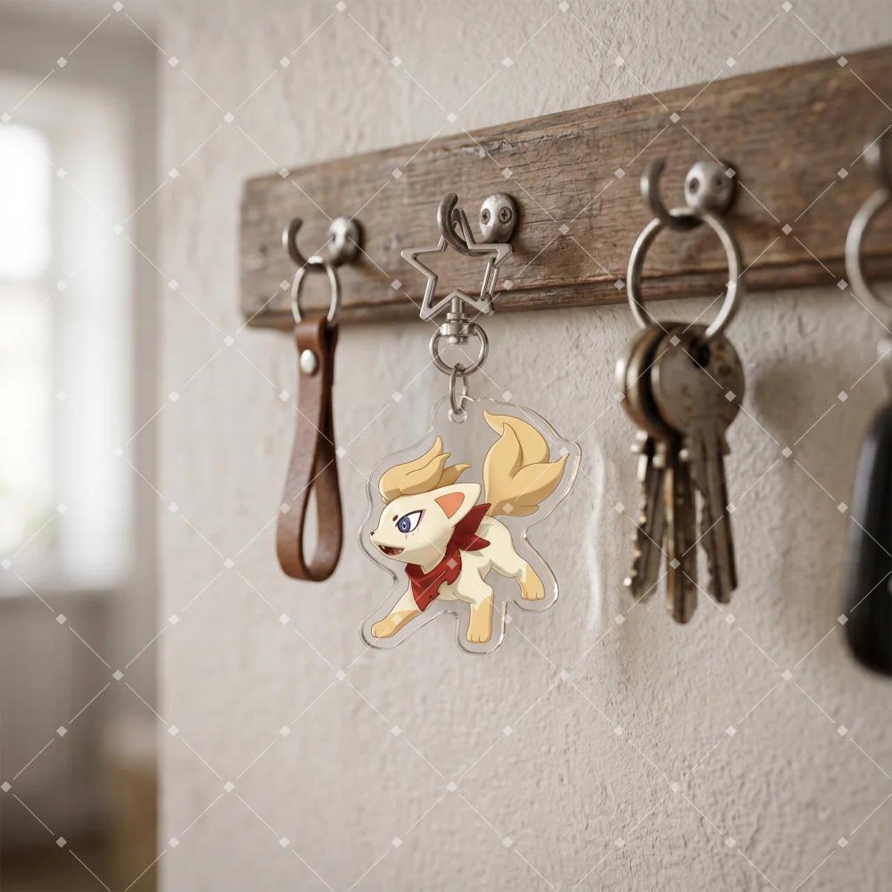 Anime Roco Kingdom: World 6cm Dimo Huo Hua Water Blue Mica Keychain Holder Cute Model Cartoon Móc Khóa In Theo Yêu Cầu, Chất Liệu Mica Trong Suốt In 2 Mặt , Dày 4mm 4 Anime Roco Kingdom: World 6cm Dimo Huo Hua Water Blue Mica Keychain Holder Cute Model Cartoon Móc Khóa In Theo Yêu Cầu, Chất Liệu Mica Trong Suốt In 2 Mặt , Dày 4mm - Ảnh 4