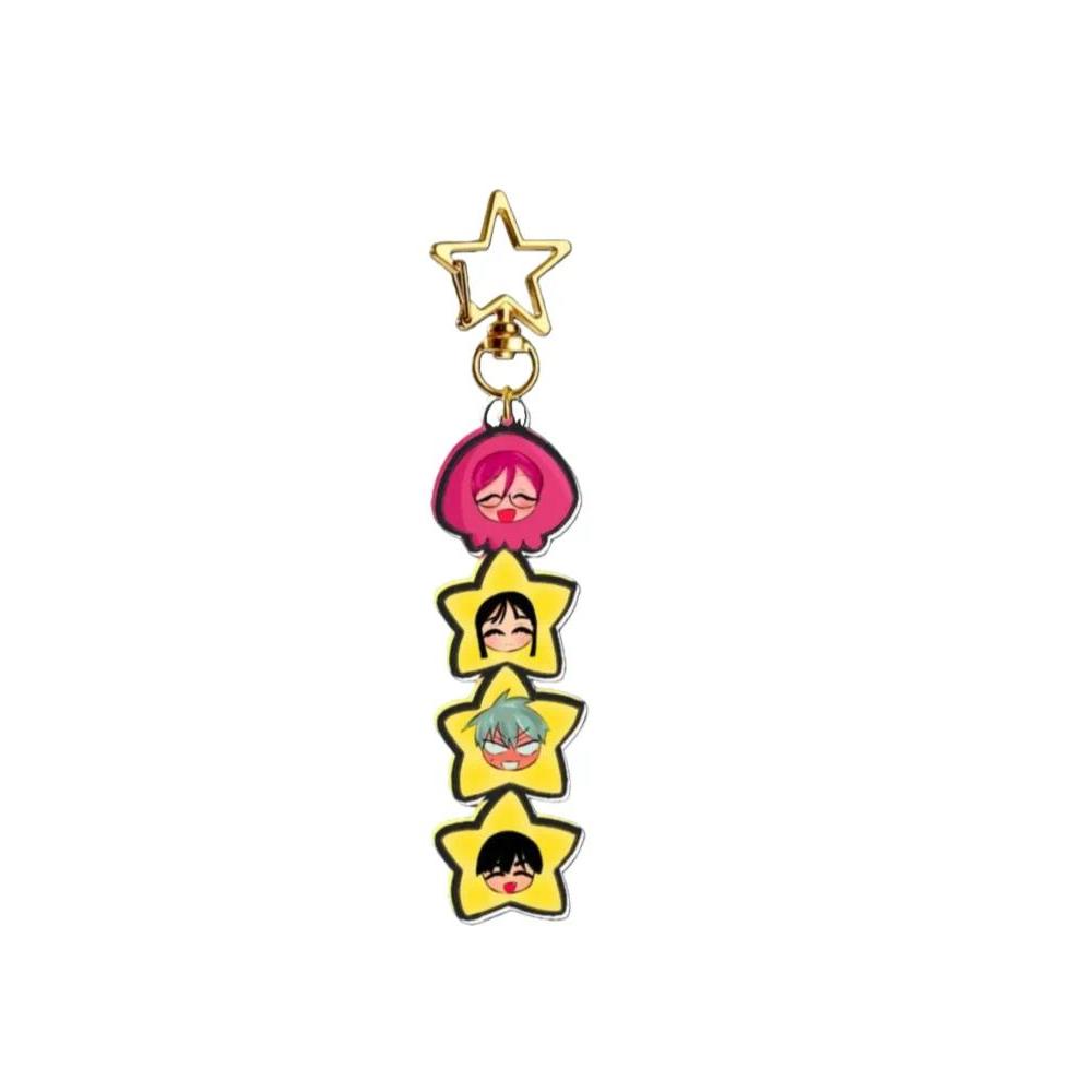 Anime Stacked Star Shape Acrylic Keychain For Alien Stage Mizi Sua Till Cute Style 4-layer Móc Khóa In Theo Yêu Cầu, Chất Liệu Mica Trong Suốt In 2 Mặt , Dày 4mm 1 Anime Stacked Star Shape Acrylic Keychain For Alien Stage Mizi Sua Till Cute Style 4-layer Móc Khóa In Theo Yêu Cầu, Chất Liệu Mica Trong Suốt In 2 Mặt , Dày 4mm