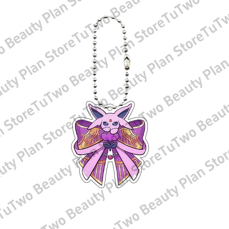 Anime Star Charm Vaporeon Flareon Espeon Sylveon Eevee Bow Shape Acrylic Keychain Accessories Móc Khóa In Theo Yêu Cầu, Chất Liệu Mica Trong Suốt In 2 Mặt , Dày 4mm 4 Anime Star Charm Vaporeon Flareon Espeon Sylveon Eevee Bow Shape Acrylic Keychain Accessories Móc Khóa In Theo Yêu Cầu, Chất Liệu Mica Trong Suốt In 2 Mặt , Dày 4mm - Ảnh 4