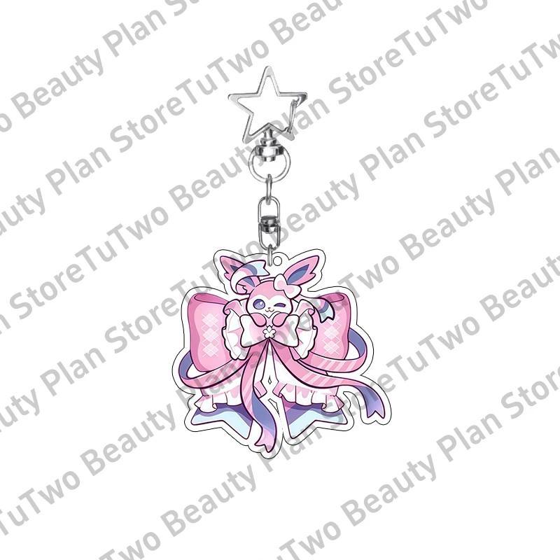 Anime Star Charm Vaporeon Flareon Espeon Sylveon Eevee Bow Shape Acrylic Keychain Accessories Móc Khóa In Theo Yêu Cầu, Chất Liệu Mica Trong Suốt In 2 Mặt , Dày 4mm 9 Anime Star Charm Vaporeon Flareon Espeon Sylveon Eevee Bow Shape Acrylic Keychain Accessories Móc Khóa In Theo Yêu Cầu, Chất Liệu Mica Trong Suốt In 2 Mặt , Dày 4mm - Ảnh 9