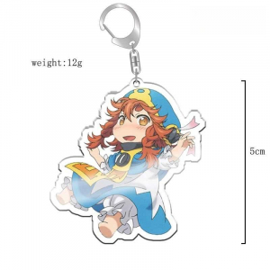 Anime Tiny Little Life Characters Bai Ming Acrylic Keychain Pendant Keyring Accessory Bag Men Móc Khóa In Theo Yêu Cầu, Chất Liệu Mica Trong Suốt In 2 Mặt , Dày 4mm