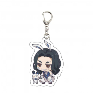 Anime Tokyo Revengers Q Version Takemichi Chifuyu Baji Mica Keychain Souvenir Bag Hanging Móc Khóa In Theo Yêu Cầu, Chất Liệu Mica Trong Suốt In 2 Mặt , Dày 4mm