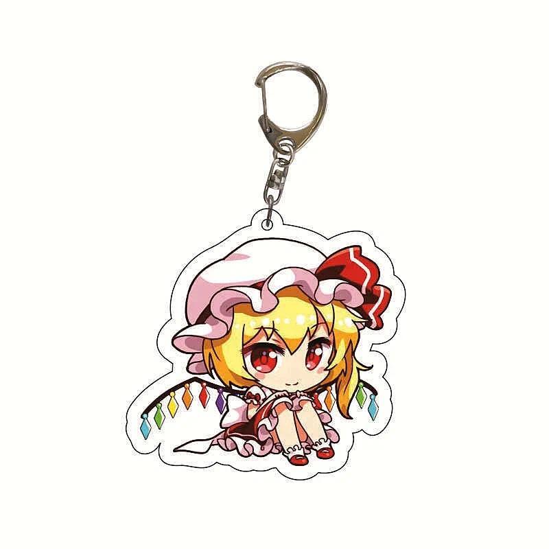 Anime Touhou Project Cartoon Keychain Hakurei Reimu Acrylic Bag Keyrings Trendy Gift Móc Khóa In Theo Yêu Cầu, Chất Liệu Mica Trong Suốt In 2 Mặt , Dày 4mm 4 Anime Touhou Project Cartoon Keychain Hakurei Reimu Acrylic Bag Keyrings Trendy Gift Móc Khóa In Theo Yêu Cầu, Chất Liệu Mica Trong Suốt In 2 Mặt , Dày 4mm - Ảnh 4