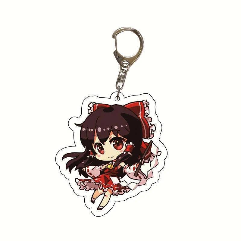 Anime Touhou Project Cartoon Keychain Hakurei Reimu Acrylic Bag Keyrings Trendy Gift Móc Khóa In Theo Yêu Cầu, Chất Liệu Mica Trong Suốt In 2 Mặt , Dày 4mm 5 Anime Touhou Project Cartoon Keychain Hakurei Reimu Acrylic Bag Keyrings Trendy Gift Móc Khóa In Theo Yêu Cầu, Chất Liệu Mica Trong Suốt In 2 Mặt , Dày 4mm - Ảnh 5