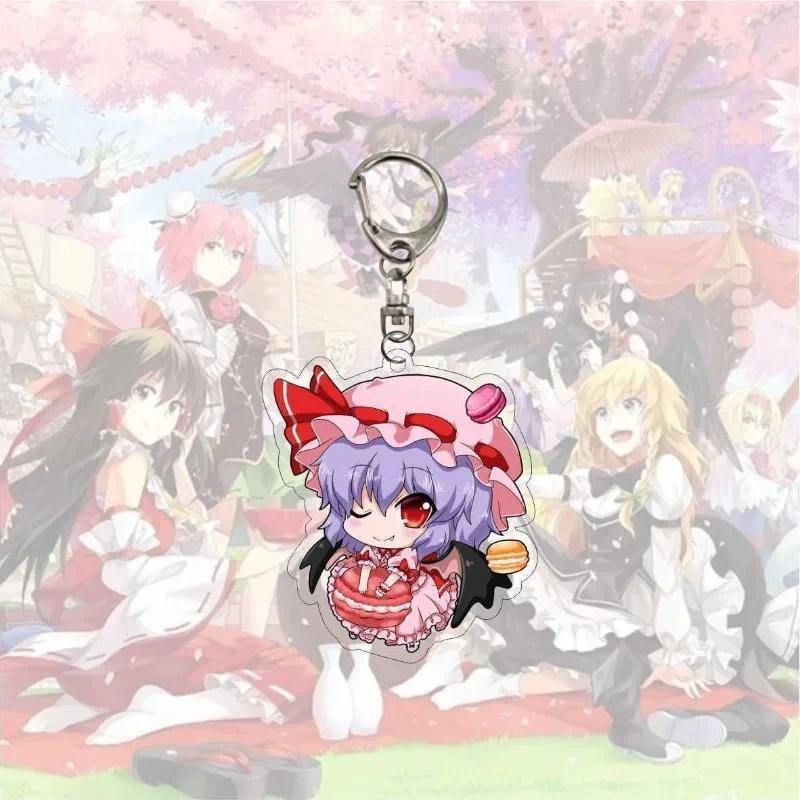 Anime Touhou Project Kirisame Marisa Remilia Scarlet Acrylic Key Chain Bags Charms Key Car Móc Khóa In Theo Yêu Cầu, Chất Liệu Mica Trong Suốt In 2 Mặt , Dày 4mm 7 Anime Touhou Project Kirisame Marisa Remilia Scarlet Acrylic Key Chain Bags Charms Key Car Móc Khóa In Theo Yêu Cầu, Chất Liệu Mica Trong Suốt In 2 Mặt , Dày 4mm - Ảnh 7