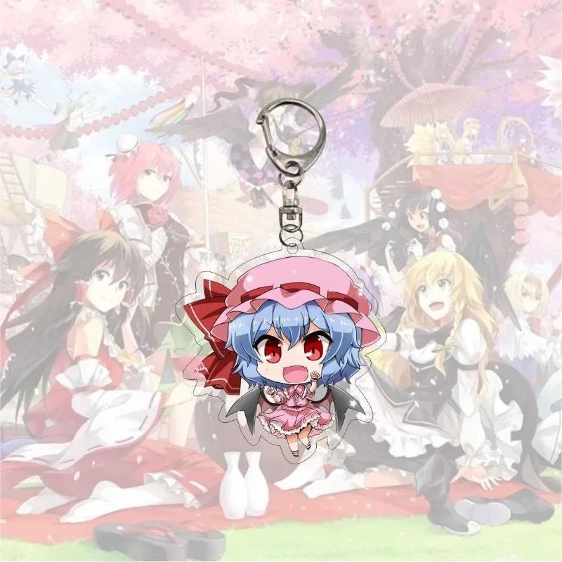 Anime Touhou Project Kirisame Marisa Remilia Scarlet Acrylic Key Chain Bags Charms Key Car Móc Khóa In Theo Yêu Cầu, Chất Liệu Mica Trong Suốt In 2 Mặt , Dày 4mm 9 Anime Touhou Project Kirisame Marisa Remilia Scarlet Acrylic Key Chain Bags Charms Key Car Móc Khóa In Theo Yêu Cầu, Chất Liệu Mica Trong Suốt In 2 Mặt , Dày 4mm - Ảnh 9