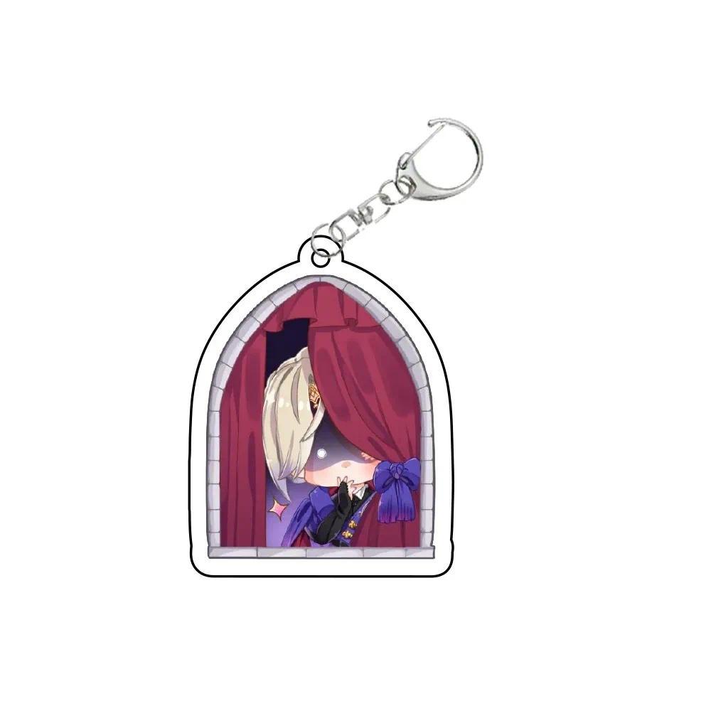 Anime Twisted Wonderland Leona Kingscholar Floyd Leech 6cm Double Side Mica Mica Charm Car Móc Khóa In Theo Yêu Cầu, Chất Liệu Mica Trong Suốt In 2 Mặt , Dày 4mm 12 Anime Twisted Wonderland Leona Kingscholar Floyd Leech 6cm Double Side Mica Mica Charm Car Móc Khóa In Theo Yêu Cầu, Chất Liệu Mica Trong Suốt In 2 Mặt , Dày 4mm - Ảnh 12