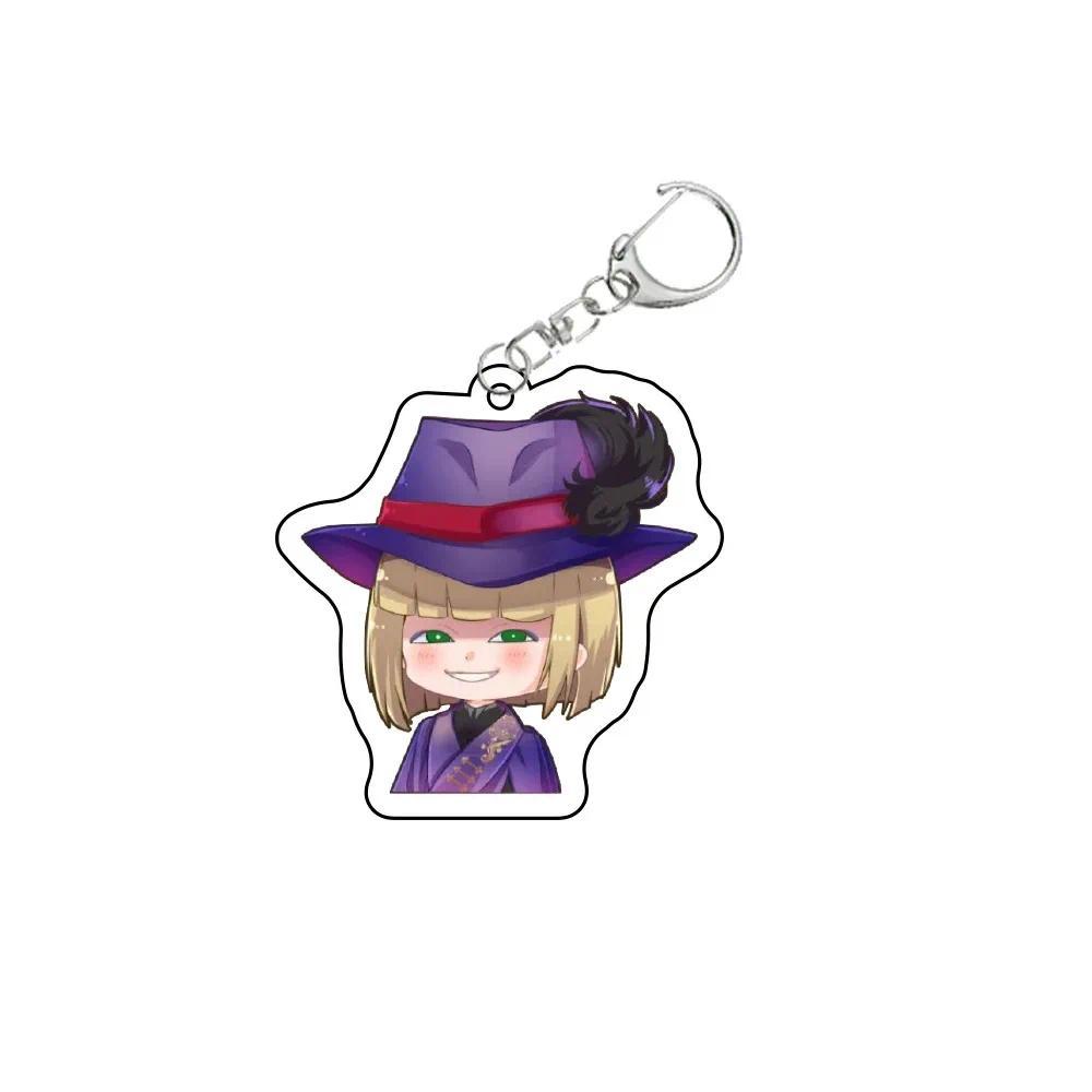 Anime Twisted Wonderland Leona Kingscholar Floyd Leech 6cm Double Side Mica Mica Charm Car Móc Khóa In Theo Yêu Cầu, Chất Liệu Mica Trong Suốt In 2 Mặt , Dày 4mm 3 Anime Twisted Wonderland Leona Kingscholar Floyd Leech 6cm Double Side Mica Mica Charm Car Móc Khóa In Theo Yêu Cầu, Chất Liệu Mica Trong Suốt In 2 Mặt , Dày 4mm - Ảnh 3