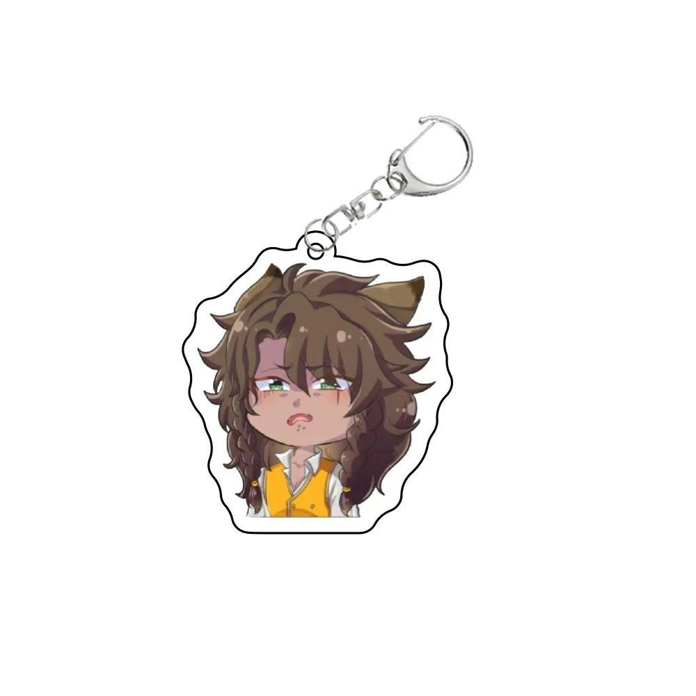 Anime Twisted Wonderland Leona Kingscholar Floyd Leech 6cm Double Side Mica Mica Charm Car Móc Khóa In Theo Yêu Cầu, Chất Liệu Mica Trong Suốt In 2 Mặt , Dày 4mm 4 Anime Twisted Wonderland Leona Kingscholar Floyd Leech 6cm Double Side Mica Mica Charm Car Móc Khóa In Theo Yêu Cầu, Chất Liệu Mica Trong Suốt In 2 Mặt , Dày 4mm - Ảnh 4