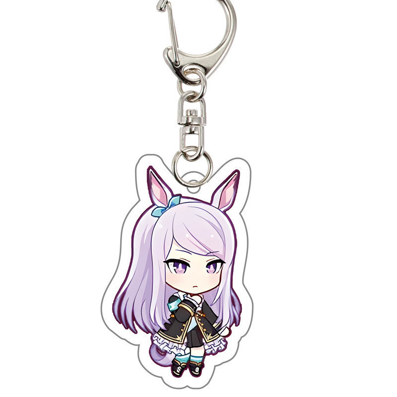 Anime Uma Musume Pretty Derby Acrylic Stand Ornaments Keychain Oguri Cap Clear Bliss Agnes Móc Khóa In Theo Yêu Cầu, Chất Liệu Mica Trong Suốt In 2 Mặt , Dày 4mm 2 Anime Uma Musume Pretty Derby Acrylic Stand Ornaments Keychain Oguri Cap Clear Bliss Agnes Móc Khóa In Theo Yêu Cầu, Chất Liệu Mica Trong Suốt In 2 Mặt , Dày 4mm - Ảnh 2