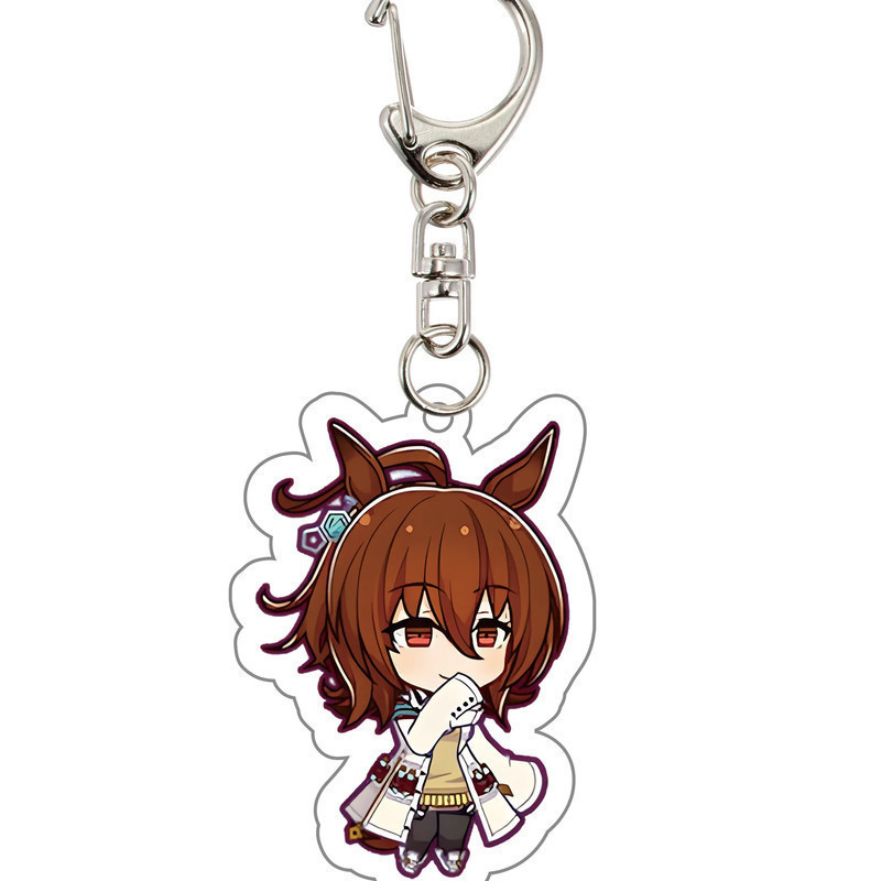 Anime Uma Musume Pretty Derby Acrylic Stand Ornaments Keychain Oguri Cap Clear Bliss Agnes Móc Khóa In Theo Yêu Cầu, Chất Liệu Mica Trong Suốt In 2 Mặt , Dày 4mm 44 Anime Uma Musume Pretty Derby Acrylic Stand Ornaments Keychain Oguri Cap Clear Bliss Agnes Móc Khóa In Theo Yêu Cầu, Chất Liệu Mica Trong Suốt In 2 Mặt , Dày 4mm - Ảnh 44