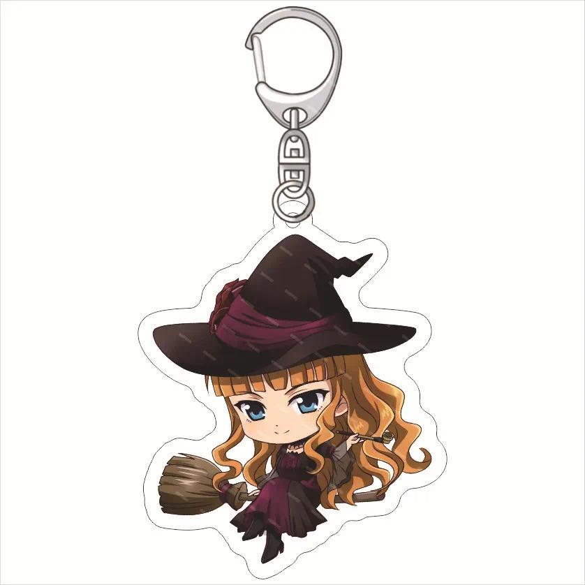 Anime Umineko When They Cry Mica Keychain Animation Relatex Keychains Key Chain Bag Charms Móc Khóa In Theo Yêu Cầu, Chất Liệu Mica Trong Suốt In 2 Mặt , Dày 4mm 2 Anime Umineko When They Cry Mica Keychain Animation Relatex Keychains Key Chain Bag Charms Móc Khóa In Theo Yêu Cầu, Chất Liệu Mica Trong Suốt In 2 Mặt , Dày 4mm - Ảnh 2