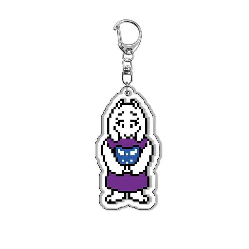 Anime Undertale Mica Keychain Friend Bag Charm Keyring Mica Keychain Móc Khóa In Theo Yêu Cầu, Chất Liệu Mica Trong Suốt In 2 Mặt , Dày 4mm 14 Anime Undertale Mica Keychain Friend Bag Charm Keyring Mica Keychain Móc Khóa In Theo Yêu Cầu, Chất Liệu Mica Trong Suốt In 2 Mặt , Dày 4mm - Ảnh 14